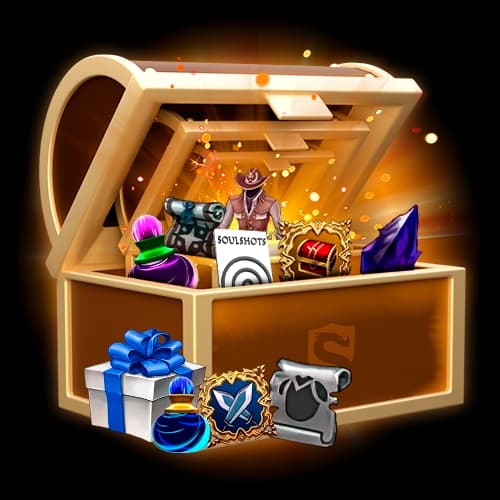 Bundle X50: 7 Shining Chests